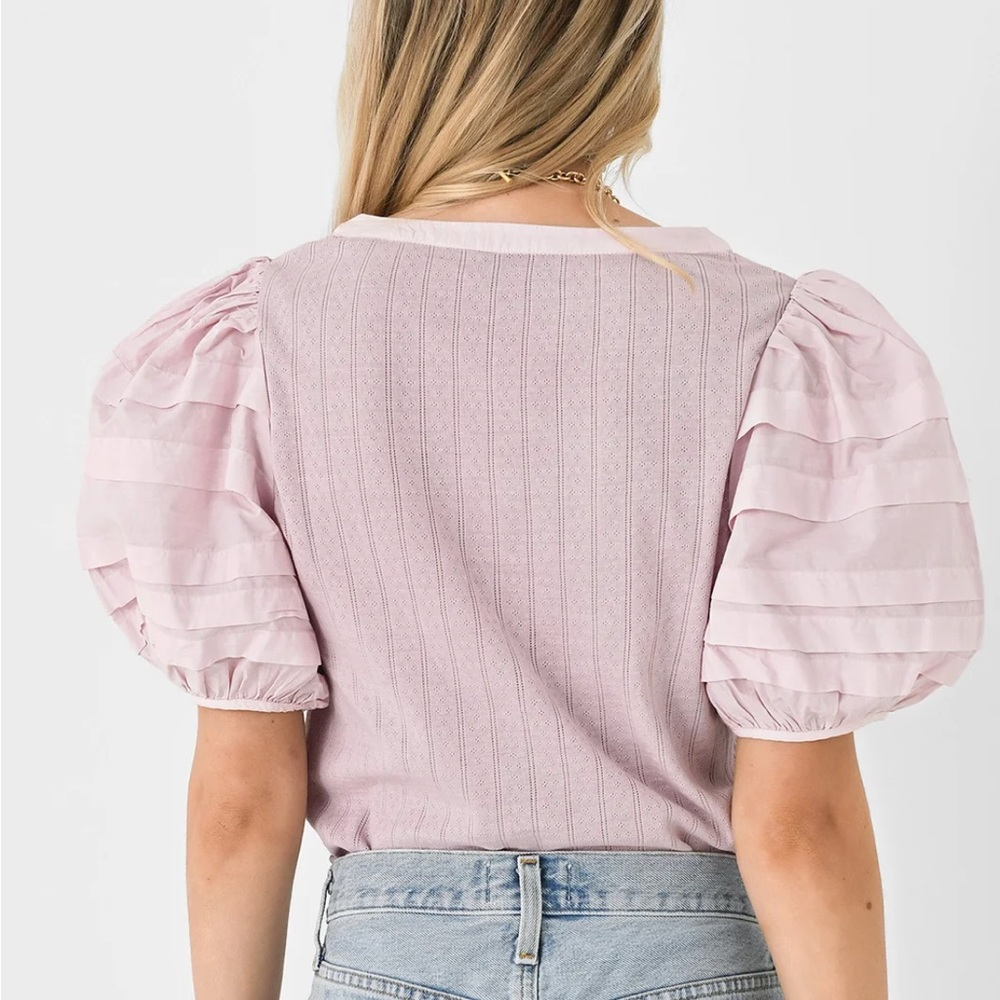 Sea NY Women’s Salome Top, Size S, Pink Color - Picture 6 of 11